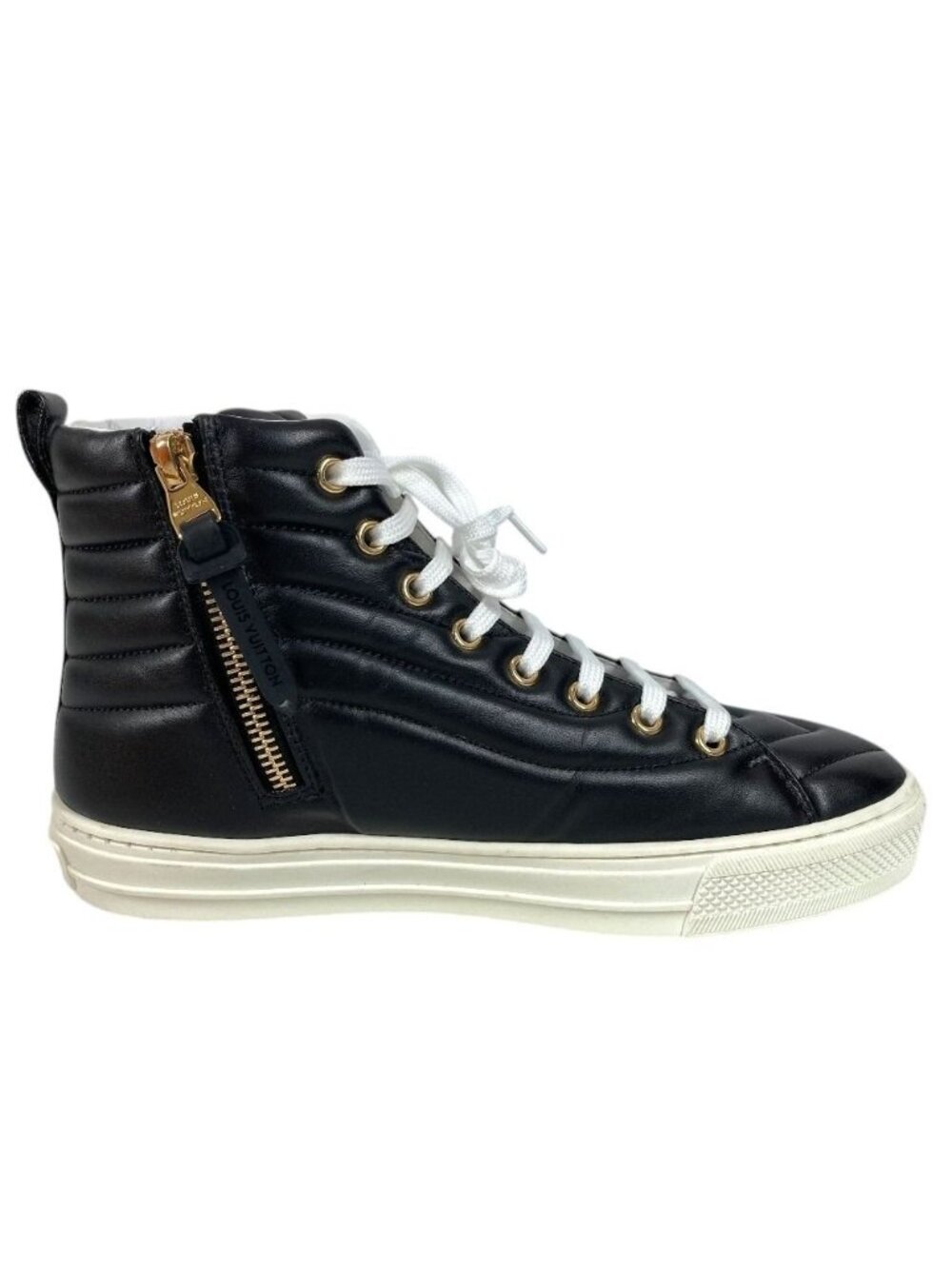 Louis Vuitton Sneakers Stella Line Leather Black - Picture 7 of 9